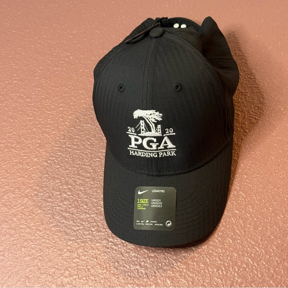 Nike Black 2020 PGA Championship Harding Park Colin Morikawa winning year Hat
